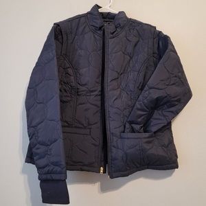 A new day brand new winter jacket with removable sleeves. Puffer vest coat